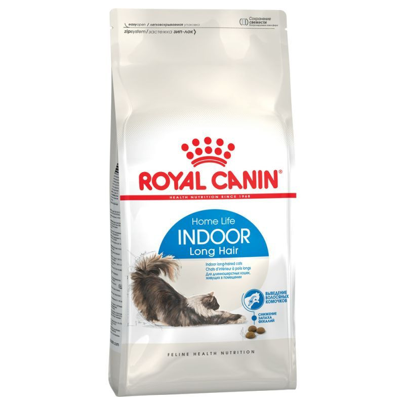غذای خشک گربه رویال کنین ایندور لانگ هیر ROYAL CANIN INDOOR LONG HAIR 2KG