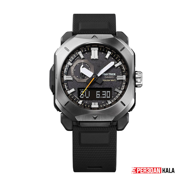 ساعت دیجیتال کاسیو Casio Pro Trek PRW-6900Y-1JF Tough Solar آکبند (جعبه باز شده) — تصویر ۴