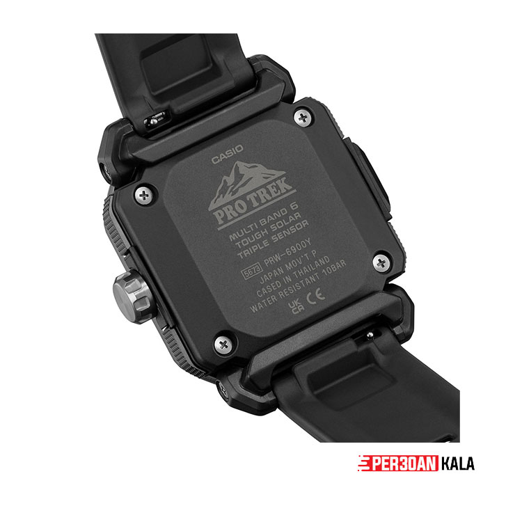 ساعت دیجیتال کاسیو Casio Pro Trek PRW-6900Y-1JF Tough Solar آکبند (جعبه باز شده) — تصویر ۶