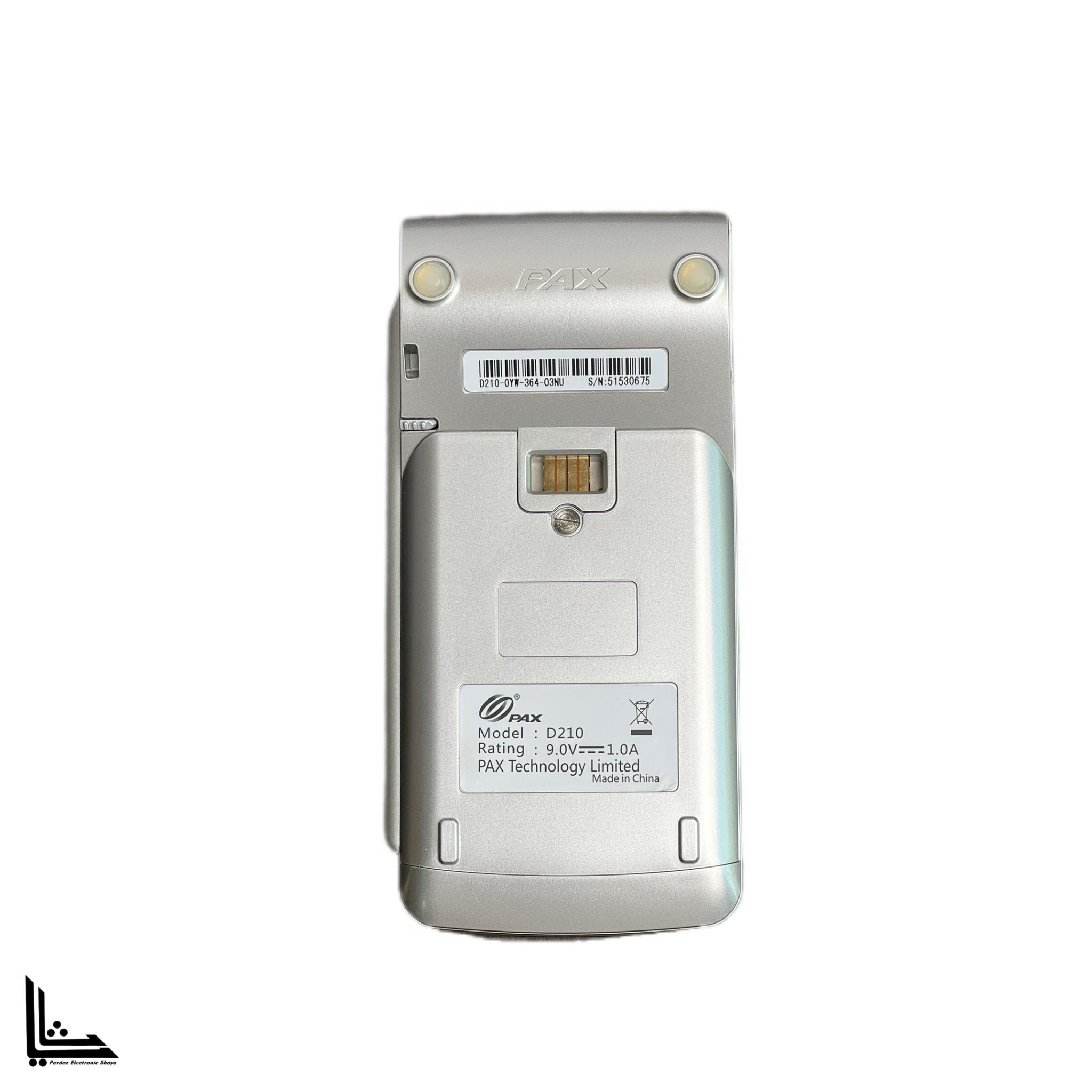 کارتخوان سیار PAX D210 مدل COMBO — تصویر ۵