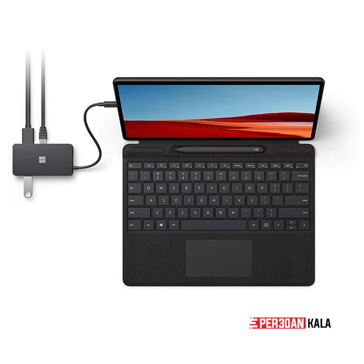 مبدل مایکروسافت سرفیس Microsoft Surface USB-C Travel Hub در حد نو — تصویر ۳