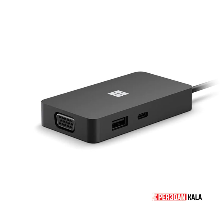 مبدل مایکروسافت سرفیس Microsoft Surface USB-C Travel Hub در حد نو — تصویر ۶