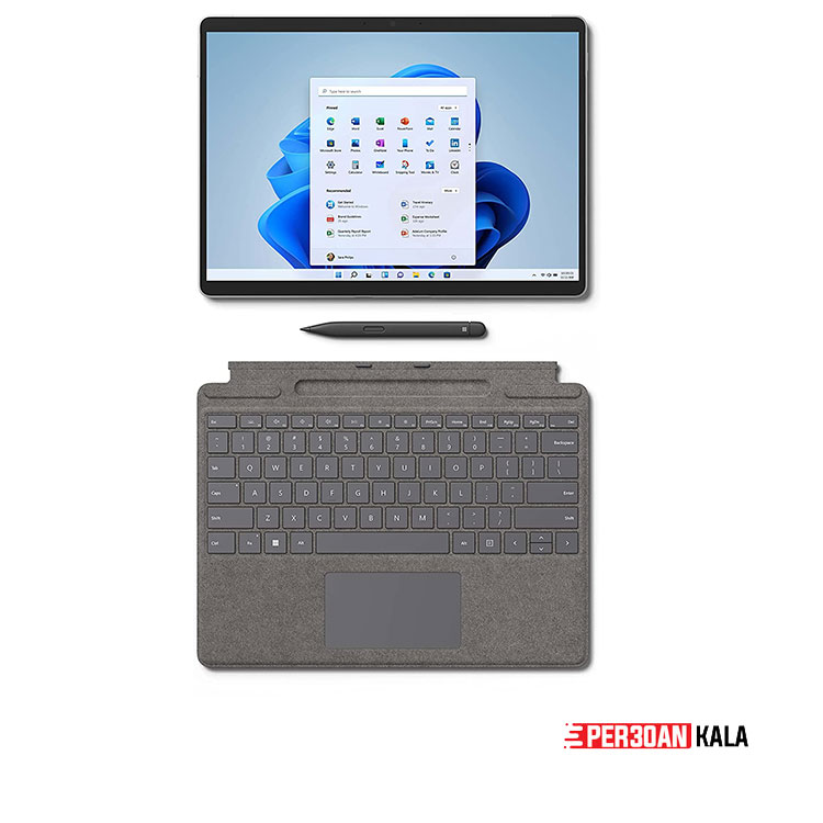سرفیس پرو 8 استوک cori7 256GB/16GB ماکروسافت Surface Pro 8 (گرید B+) — تصویر ۵