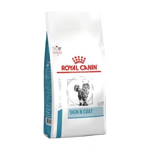 غذای درمانی گربه رویال کنین اسکین کت ROYAL CANIN SKIN AND COAT 1/5KG