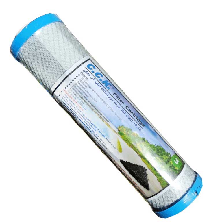 فیلتر مرحله 3 تصفیه آب سی سی کا CCK ایرانی مدل CBC-10-10 — تصویر ۲