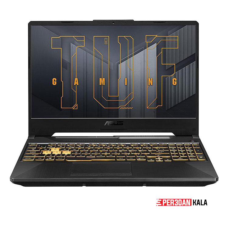 لپ تاپ گیمینگ 15.6 اینچی ایسوس مدل ASUS TUF Gaming 506QM-ES74 Ryzen 7 5800H 16G 512G M2 RTX 3060 6GB استوک