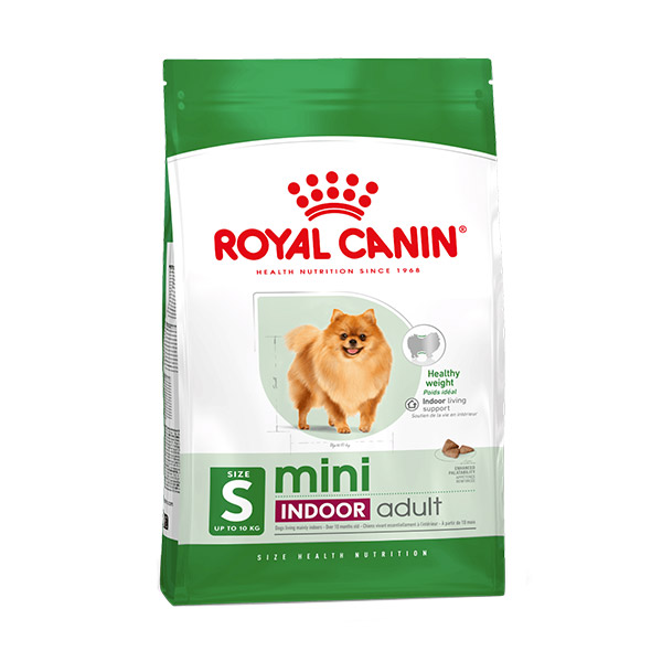 غذای خشک سگ رویال کنین مینی ایندور ادالت ROYAL CANIN MINI INDOOR ADULT 1/5KG