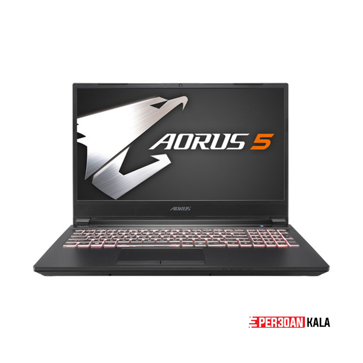 لپ تاپ گیمینگ گیگابایت مدل AORUS-5 15.6 inch i7-10750H GTX1660 6GB