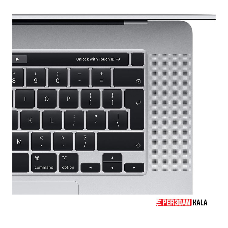 مک بوک پرو 2019 cori7 استوک اپل 16 اینچی رتینا تاچ بار 4GBگرافیک Apple MacBook Pro 2019 16GB/512GB — تصویر ۵