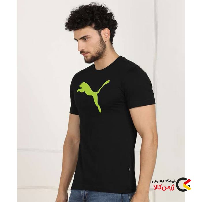 تیشرت مردانه پوما مشکی سایز M — تصویر ۵