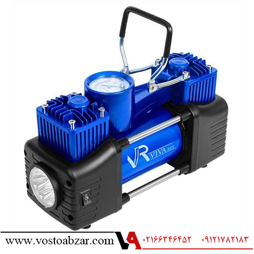 کمپرسور فندکی دو سیلندر ویوارکس مدل VR1206-ACT — تصویر ۲