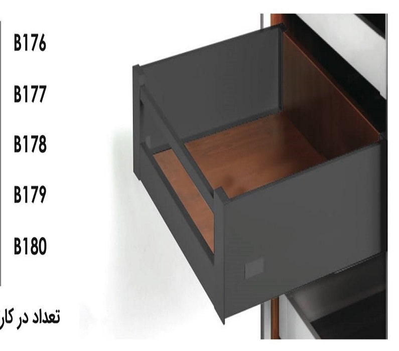 گیره رومیزی سایز 180 میلیمتر مهر مدل B180 — تصویر ۳