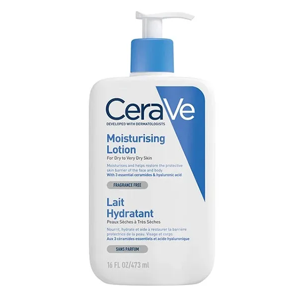 لوسیون آبرسان سراوی Moisturising Lotion پوست خشک و حساس حجم 473 | خرید با بهترین قیمت — تصویر ۷