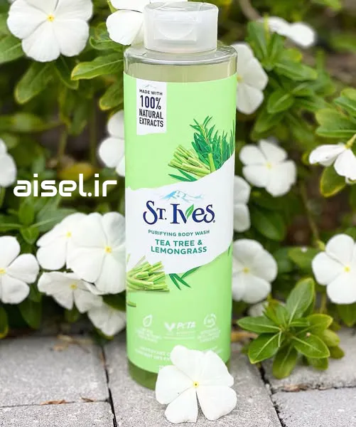 شامپو بدن سنت ایوز گیاه چای و علف لیمو ST.ives اصلی | آیسل — تصویر ۵