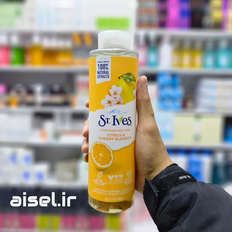 شامپو بدن سنت ایوز مرکبات ST.IVES اصلی با قیمت مناسب 🔥 | حجم 650 میلی لیتر — تصویر ۴
