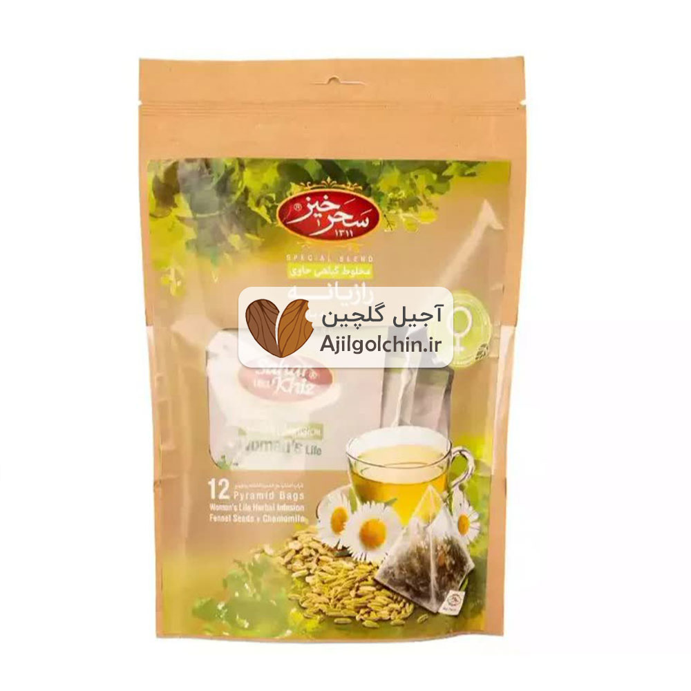 دمنوش رازیانه و بابونه سحرخیز