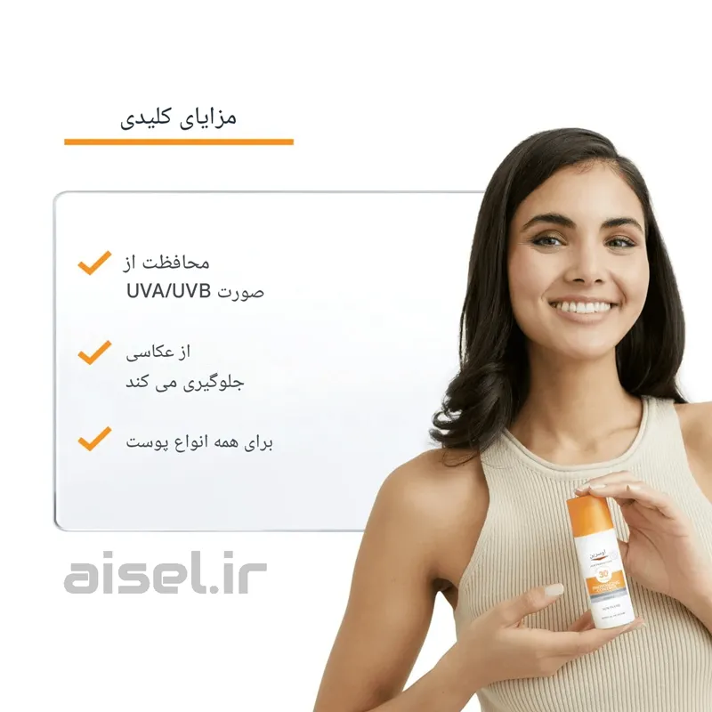 ضد آفتاب ضد چین و چروک اوسرین اصل مدل Photoaging Control حجم 50 میلی لیتر — تصویر ۴