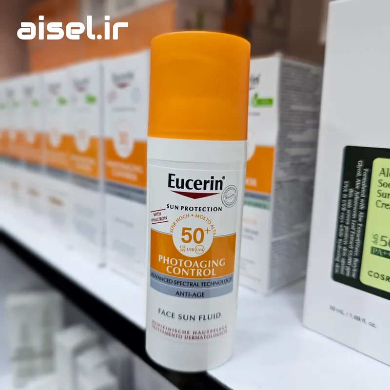 ضد آفتاب ضد چین و چروک اوسرین اصل مدل Photoaging Control حجم 50 میلی لیتر — تصویر ۵