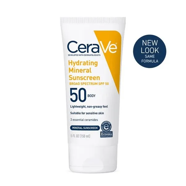 ضد آفتاب آبرسان سراوی مدل Hydrating Minreal SPF50 حجم 75 میلی لیتر — تصویر ۲