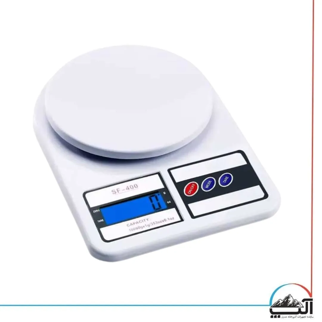 ترازو دیجیتالی آشپزخانه 10 کیلویی sf 400 — تصویر ۲