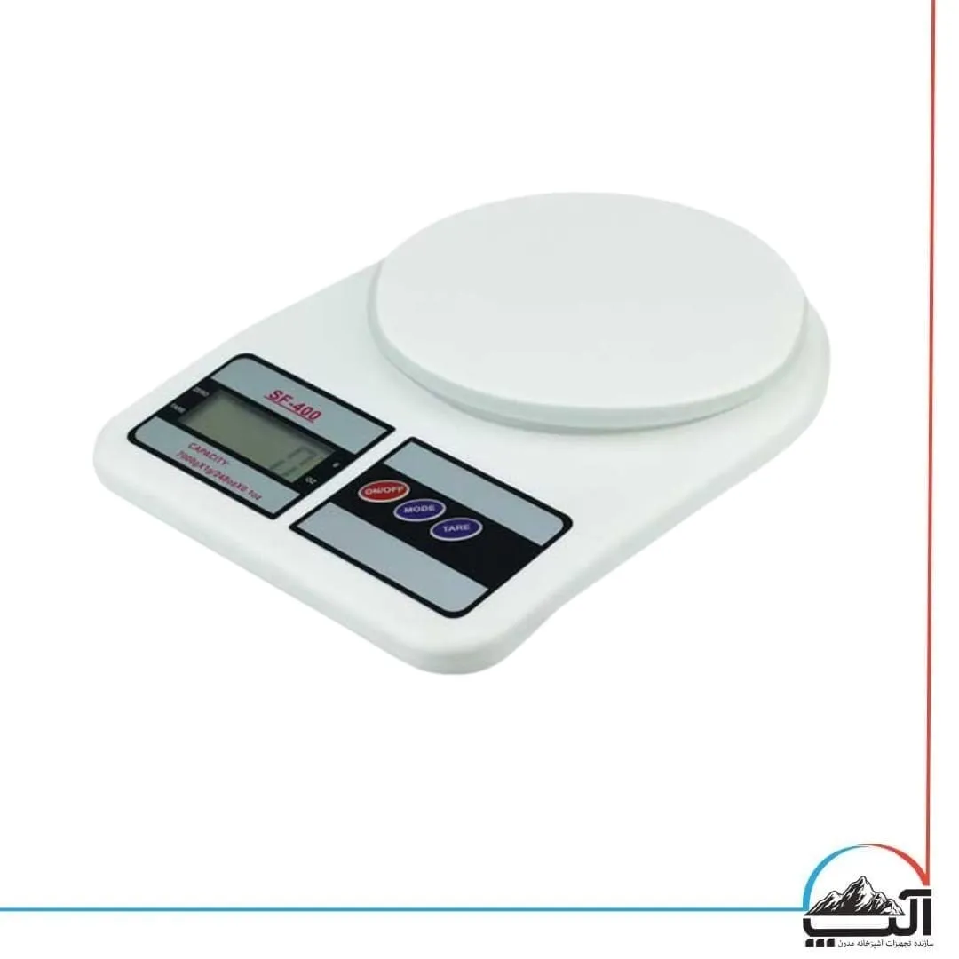 ترازو دیجیتالی آشپزخانه 10 کیلویی sf 400 — تصویر ۳