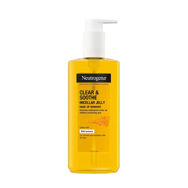 میسلار ژل شستشو صورت نوتروژینا Clear Sooth برای پوست حساس | 200 میل