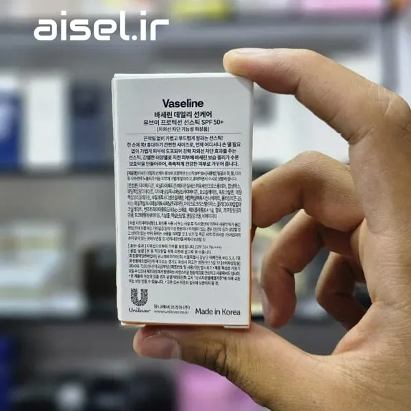 ضد آفتاب وازلین استیکی اصلی | حجم 15 گرم — تصویر ۵