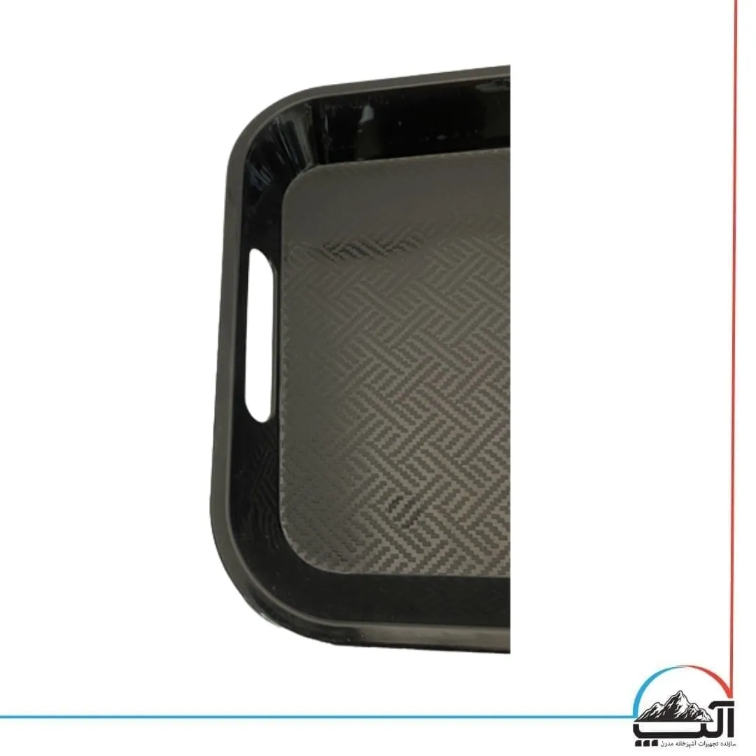 سینی پلاستیکی مدل مستطیل دسته دار 40*25 — تصویر ۳