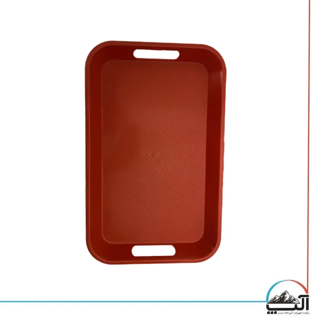 سینی پلاستیکی مدل مستطیل دسته دار 40*25 — تصویر ۵