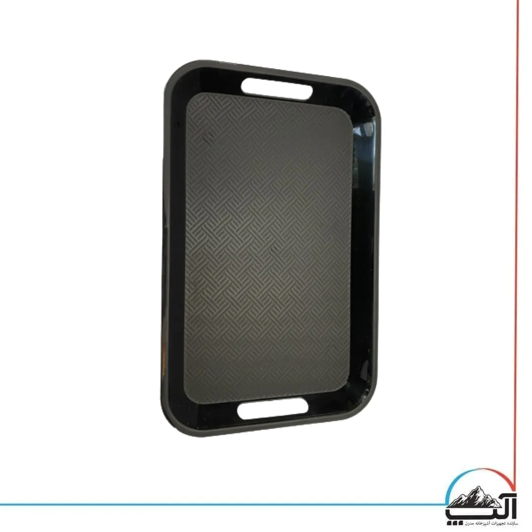 سینی پلاستیکی مدل مستطیل دسته دار 40*25
