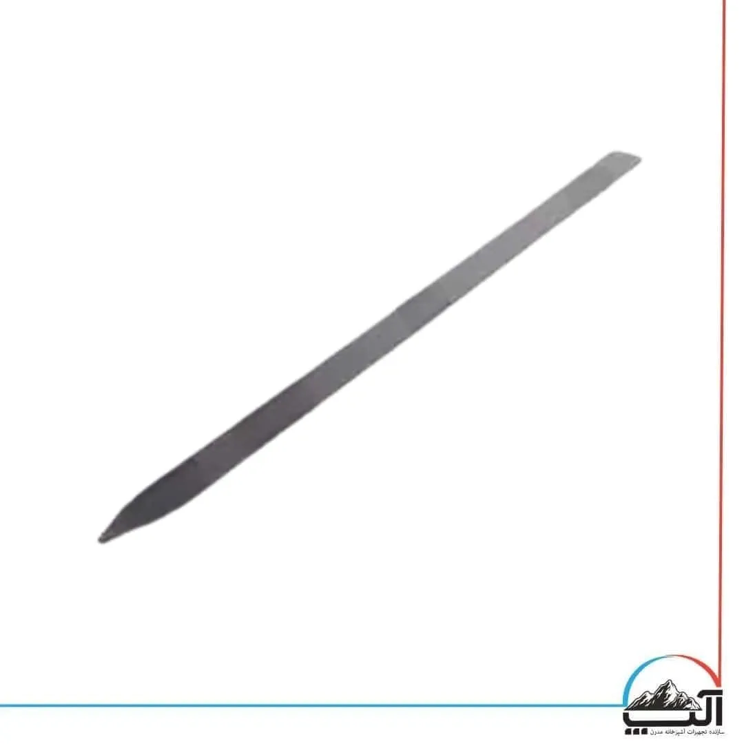 سیخ کباب کوبیده استیل نگیر 65 سانت ضخامت 2 میل — تصویر ۲