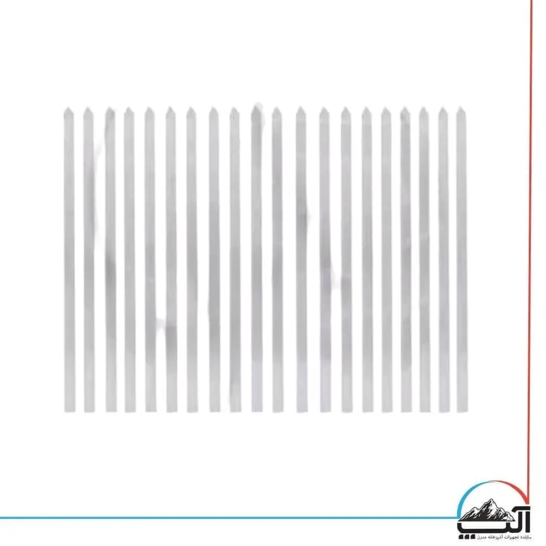 سیخ جوجه استیل نگیر 2*65 — تصویر ۲