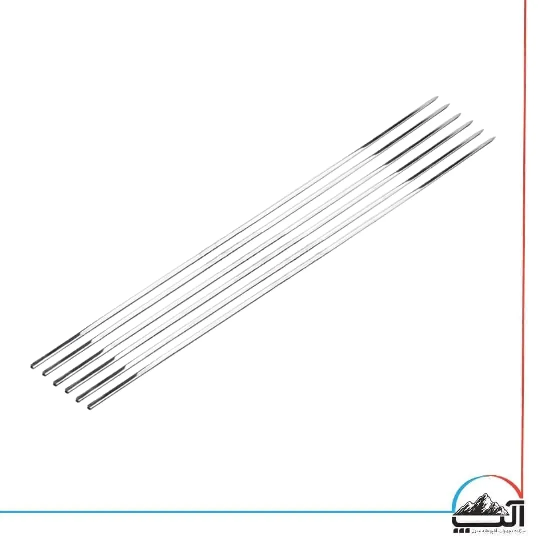سیخ استیل نگیر جگر 50 سانت — تصویر ۳