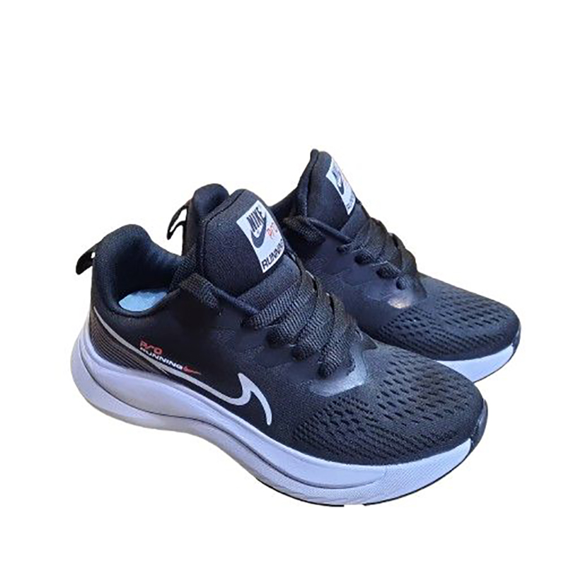 کتانی اسپرت زنانه و مردانه طبی مدل نایک پرو(NIKERUNNING)|سایز37-40|مشکی|تنفسی|کف دوخت — تصویر ۴