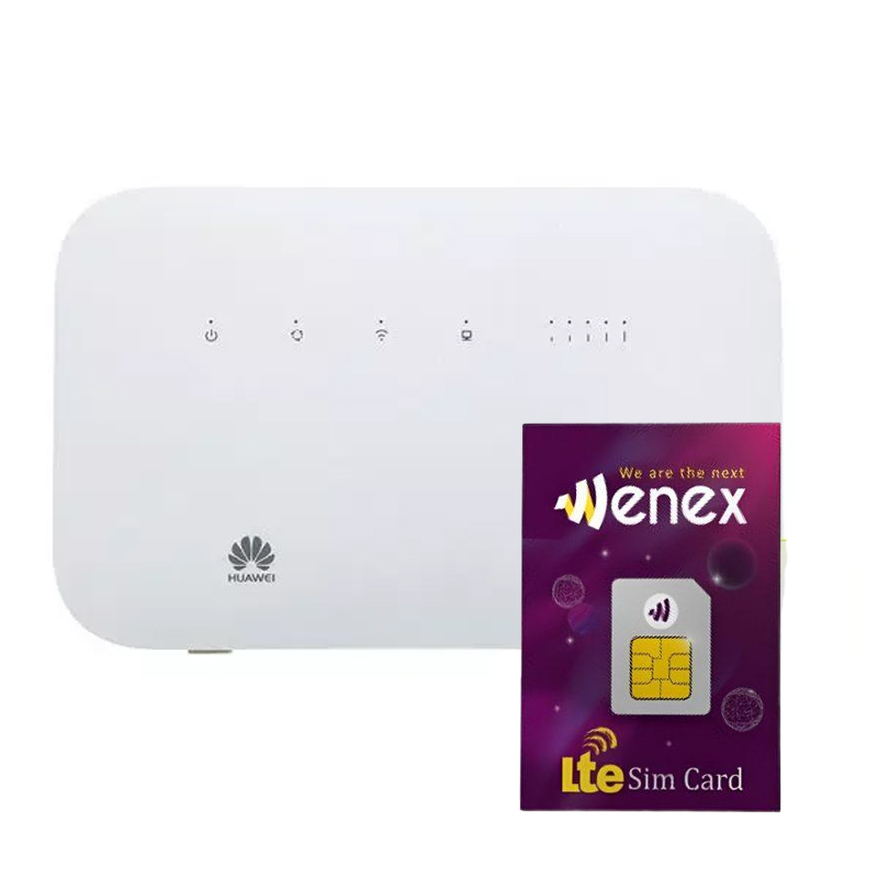 مودم 2G/3G/4G/4.5G/TD-LTE هوآوی مدل B612 به همراه سیم کارت وینکس با بسته 360 گیگ شش ماهه