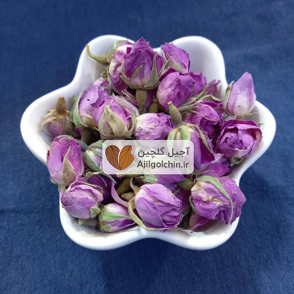 غنچه گل محمدی خشک شده — تصویر ۳