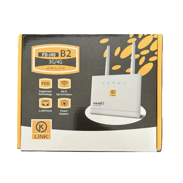 مودم 3G/4G کالینک مدل K-Link FD-I40 B2 — تصویر ۶