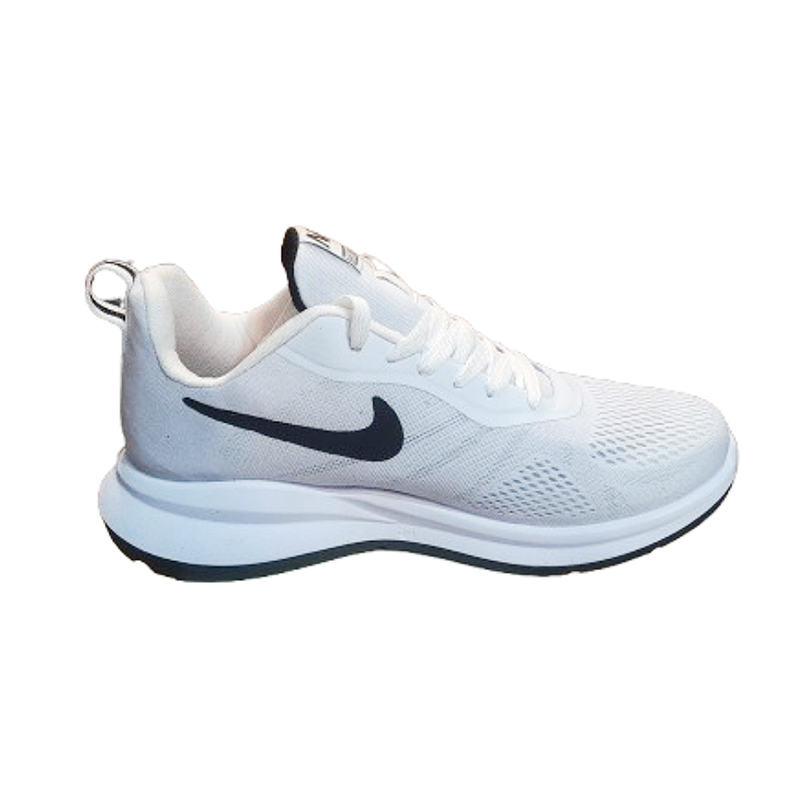 کتانی اسپرت مردانه و سایز بزرگ پا طبی تزریق مدل نایک(nike)|کد05|سایز41-48|رانینگ |طبی| سفید — تصویر ۶
