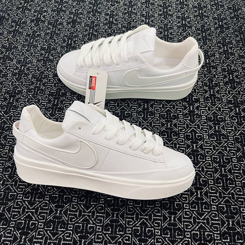 کتانی اسپرت مردانه ونس سفید مدل نایک بلیزر(nike)|سایز41-44|ضدآب|طبی اصل|بندی|دوردوخت — تصویر ۳