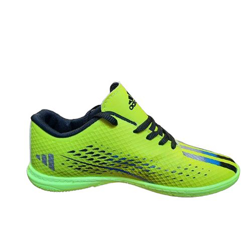 کفش ورزشی سالنی مردانه زیره حرفه ای مدل آدیداس(ADIDAS)| رنگ سبز| سایز 40-45| دوردوخت|بندی — تصویر ۴