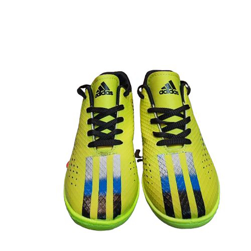 کفش ورزشی سالنی مردانه زیره حرفه ای مدل آدیداس(ADIDAS)| رنگ سبز| سایز 40-45| دوردوخت|بندی — تصویر ۵