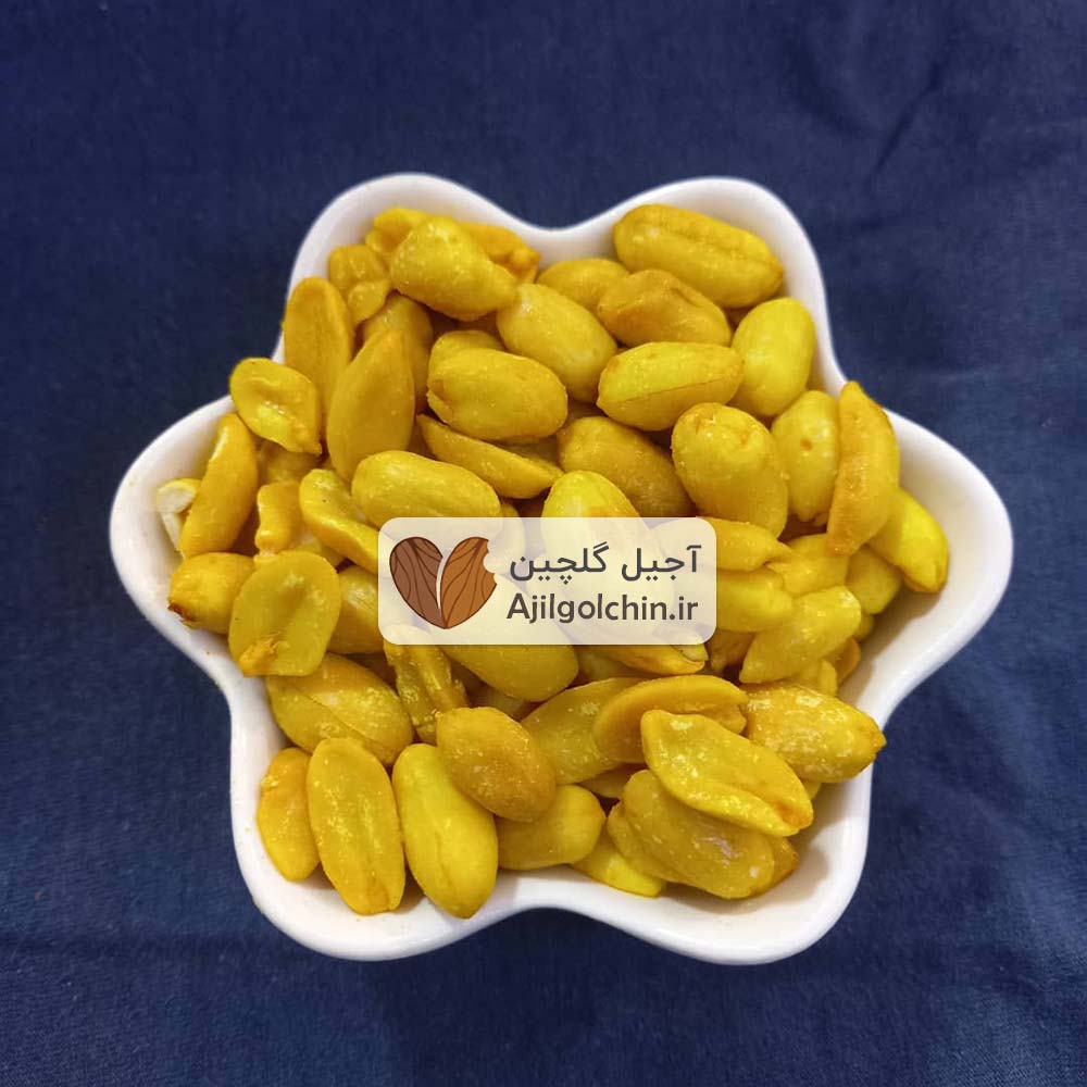 بادام زمینی سرکه ای