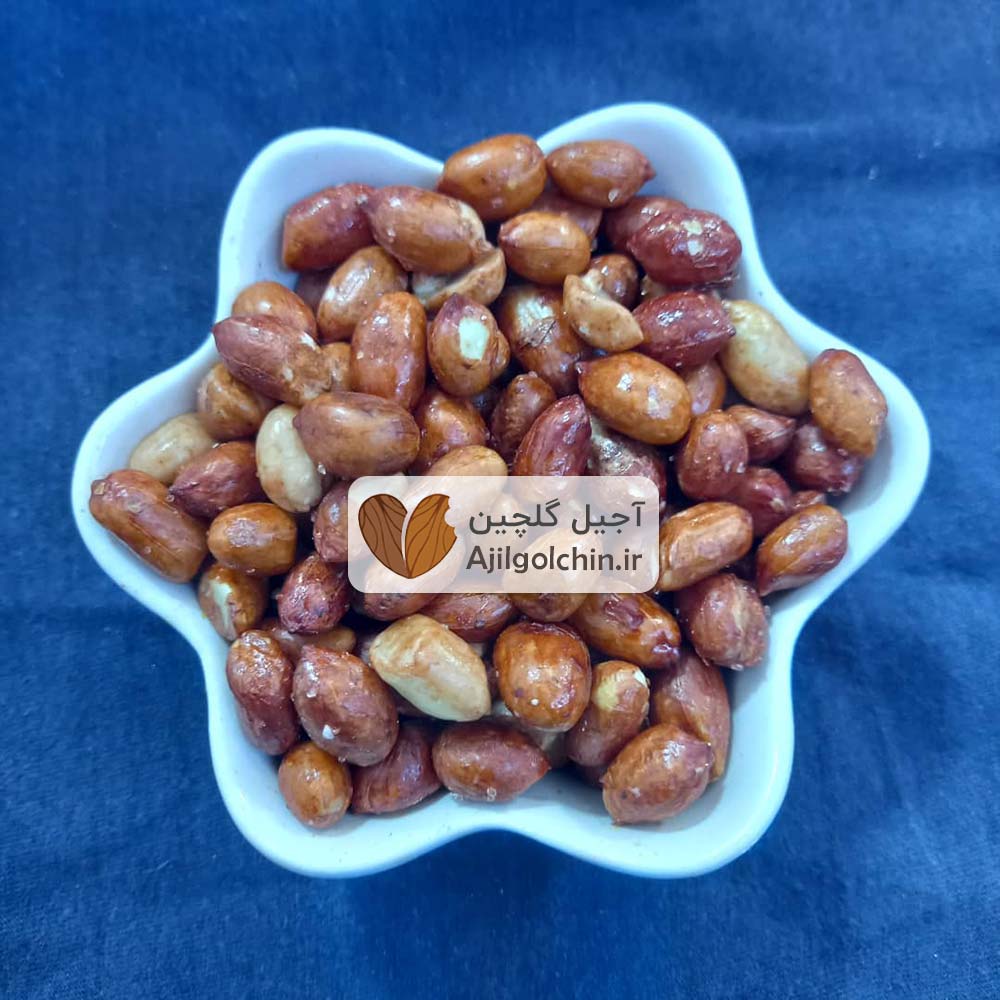 بادام زمینی بوداده
