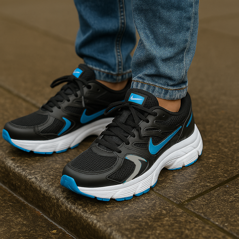 کتانی اسپرت زنانه و مردانه طبی اصل مدل نایک(NIKE SKATT)|سایز37-40|مشکی|کف دوخت