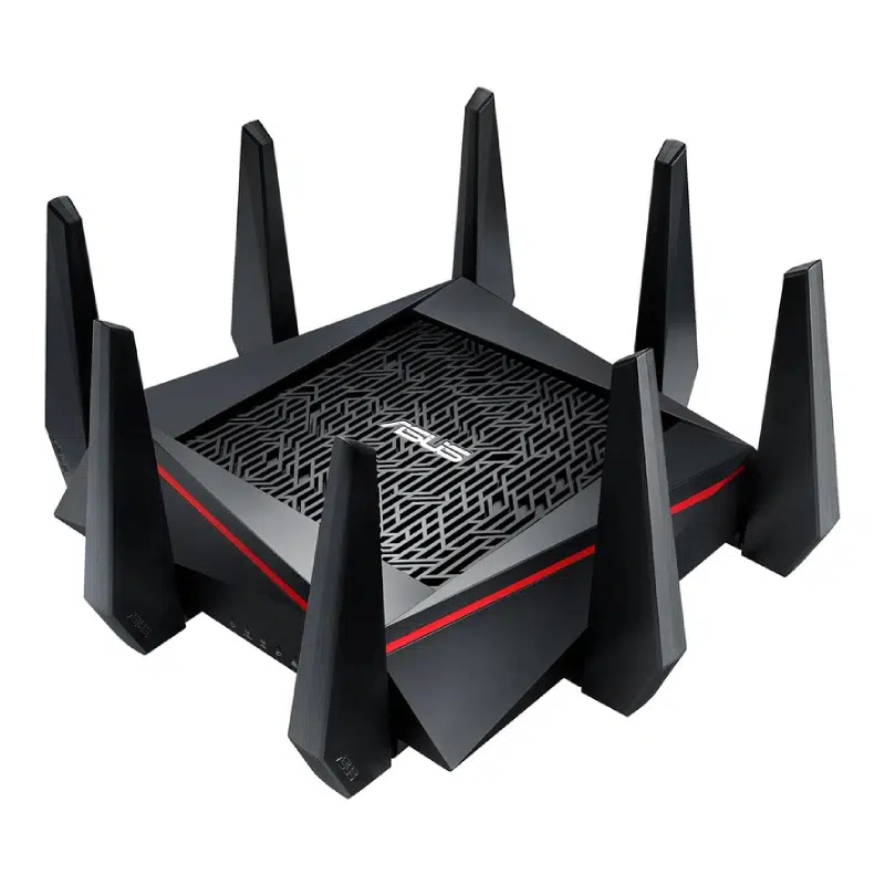 روتر حرفه ای گیمینگ بی‌ سیم سه باند ایسوس مدل ASUS RT-AC5300