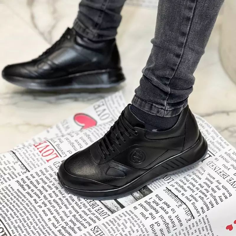 کفش تمام چرم طبیعی اسپرت مردانه طبی برند حشمتی(heshmati)|40-44|بندی|تزریق|یکسال ضمانت