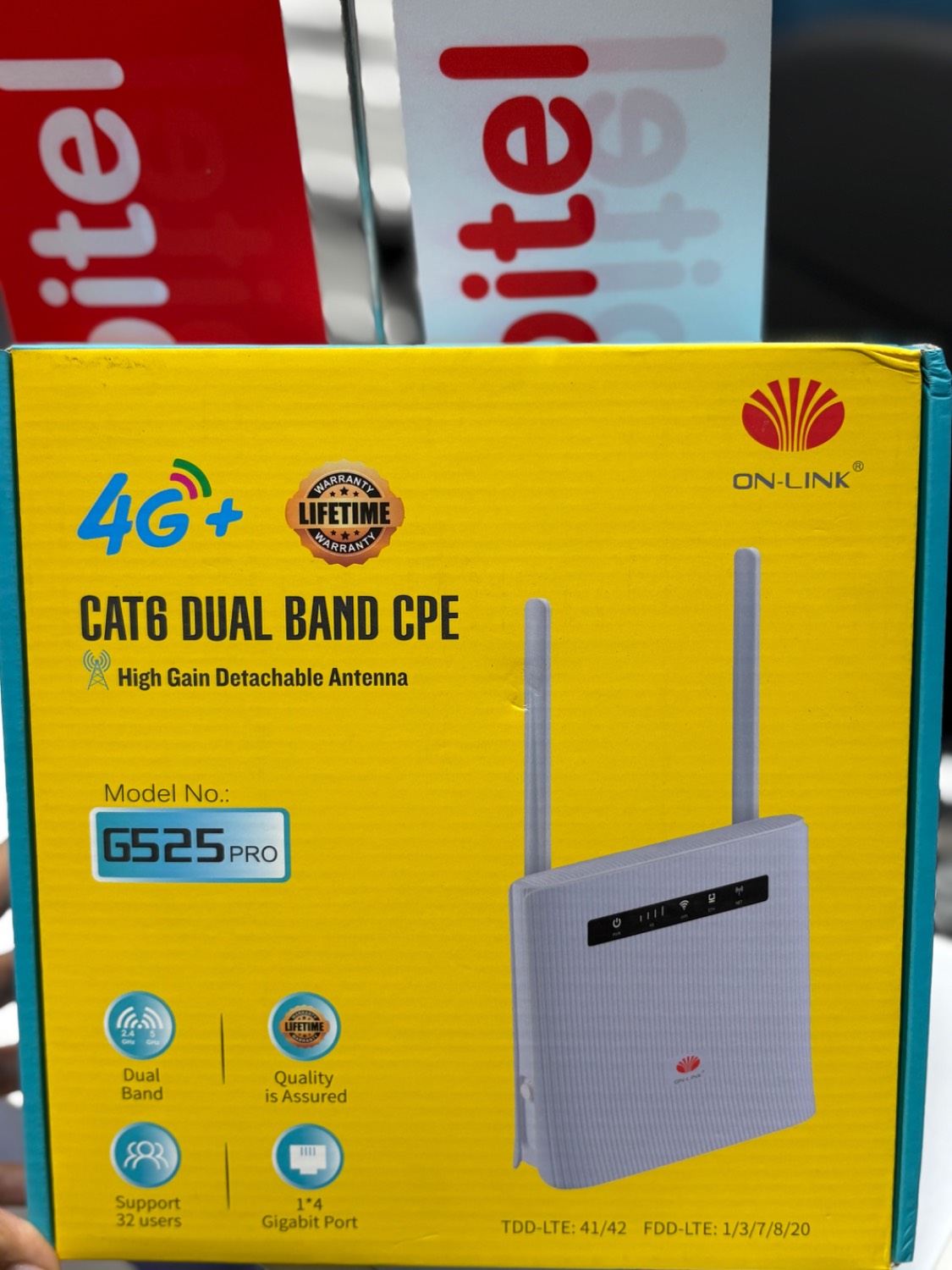 مودم 4G/TD-LTE آن لینک مدل On-Link G525 Pro — تصویر ۵