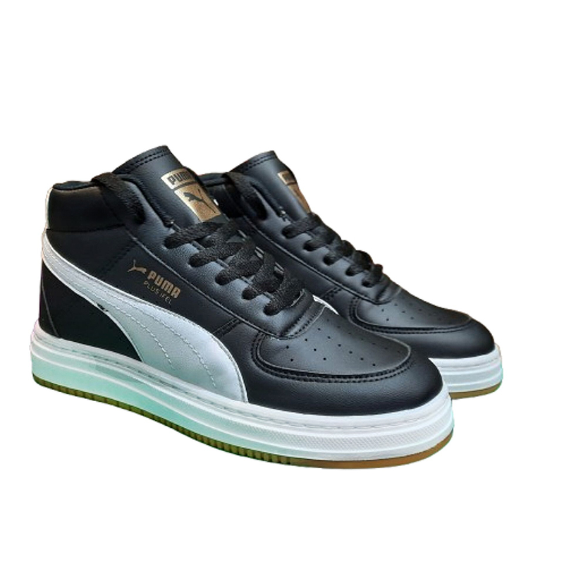 نیم بوت اسپرت زنانه و مردانه ساقدار مدل (PUMA)|سایز37-40| دوردوخت|بندی| رنگ مشکی — تصویر ۲