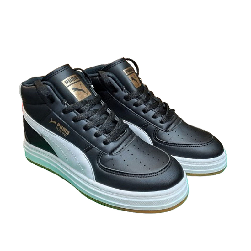 نیم بوت اسپرت زنانه و مردانه ساقدار مدل (PUMA)|سایز37-40| دوردوخت|بندی| رنگ مشکی — تصویر ۵
