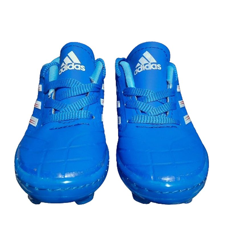 کتونی ورزشی پسرانه و مردانه فوتبال استوک دار مدل آدیداس (adidas)|استوک دار | سایز 35-44|دوردوخت|مخصوص چمن|رنگ ابی — تصویر ۵